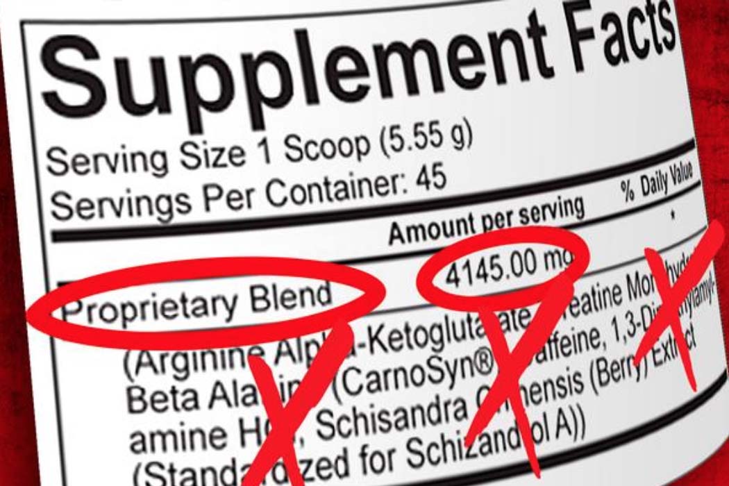 avoid proprietary blend