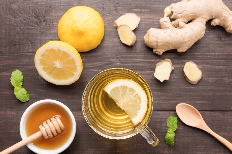 ginger tea wine hangover