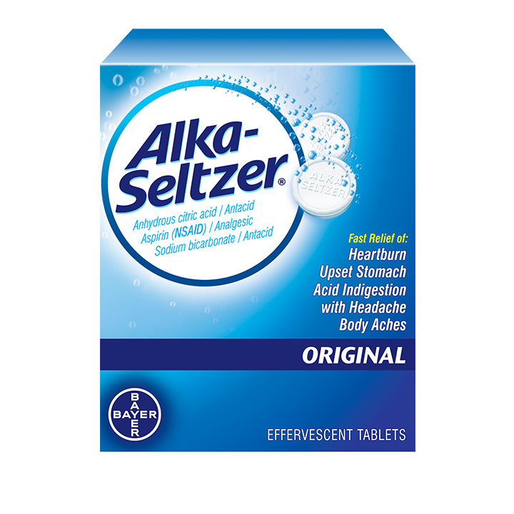 Emergen c and alka seltzer for hangover