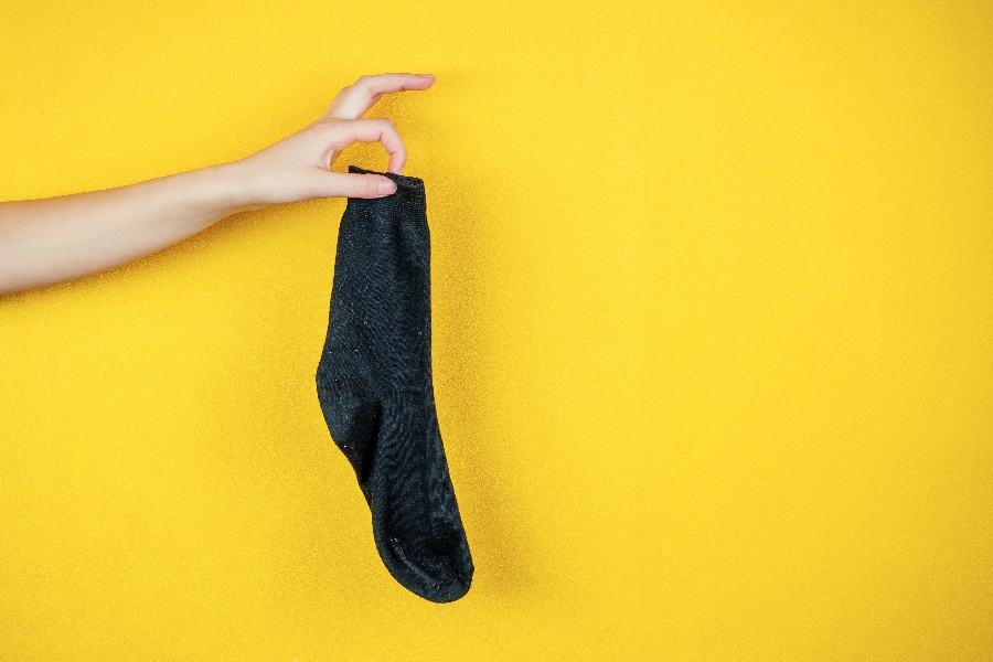 wet socks for hangover